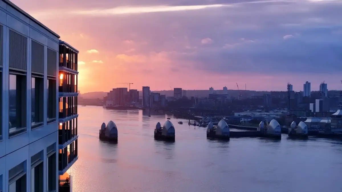 Riverscape, Royal Wharf, Royal Docks, E16